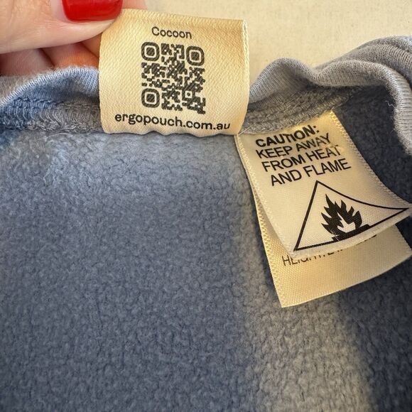 Ergo Pouch Sleep Sac 1.0 TOG 3-6 Months Size 00 Newborn Blue Petit Pretzel - Picture 7 of 11